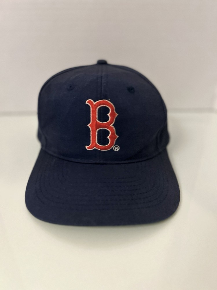 Vintage 90’s MLB Boston Red Sox Men’s ANNCO Snapback Hat Cap Blue Adjustable