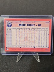 2026 Topps Chrome Mike Trout 75th Anniversary Green Parallel /99 #91CB-6 Angels