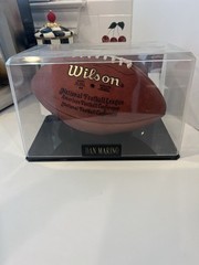 Dan Marino Signed Wilson NFL Football – HOF 12/12/1994 Dolphins Pitt Panthers