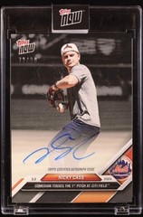 2024 TOPPS NOW 150 NICKY CASS – COMEDIAN TOSSES 1ST PITCH On Card Auto #72/99