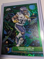 2025 Topps Chrome Cosmic No.64 Aaron Jones Sr. 31/75 Minnesota Vikings