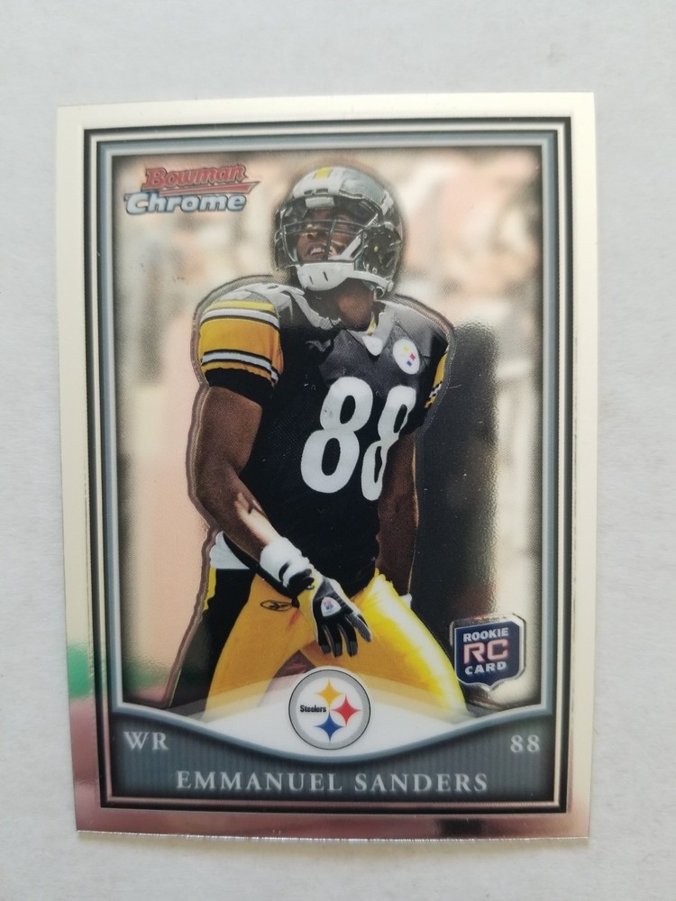 2010 Bowman Chrome Rookies Emmanuel Sanders #BCR-18 RC