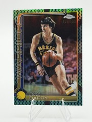 2025-26 Topps Chrome Update Series #150 Rick Barry Aqua Basketball #/199