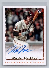 2024 Topps Archives – 1995 Fan Favorites Autographs Wade Meckler #95FF-WM AU RC