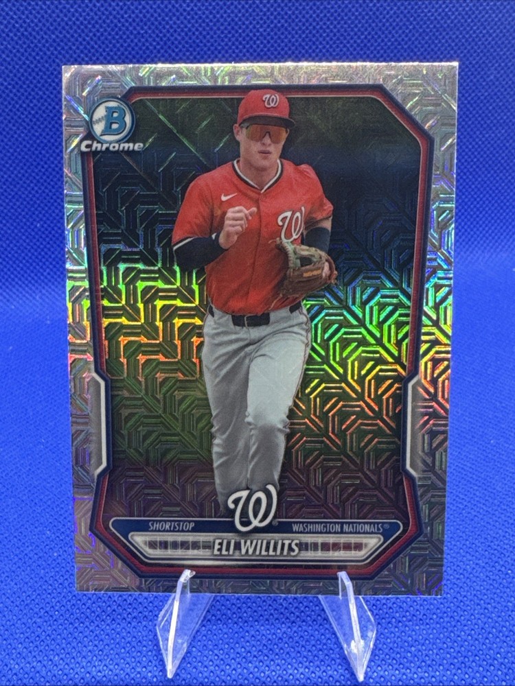 2026 Bowman Chrome Mojo Eli Willits BCP-95 Nationals