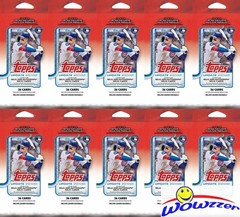 (10)2025 Topps Update Baseball HUGE Factory Sealed JUMBO FAT CELLO Pack-360Cards
