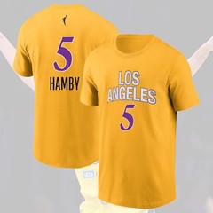 HOT!! – Dearica Hamby #5 Los Angeles Sp@rks Team 2026 Player Name & Number