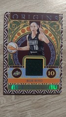 2023 Panini Origins WNBA – Art Nouveau Memorabilia Sue Bird #AN-SBD (MEM)
