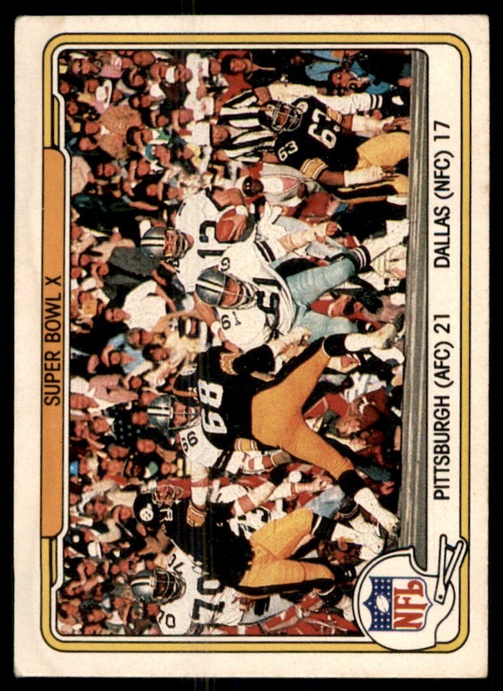 1980 Fleer Super Bowl66 Pittsburgh Steelers #66