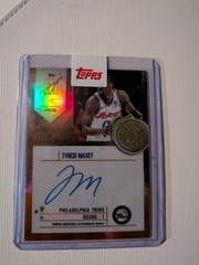Tyrese Maxey SSP/50 ON CARD AUTO TOPPS SEALED GREAT INVESTMENT! HOT CARD!🔥🔥🔥