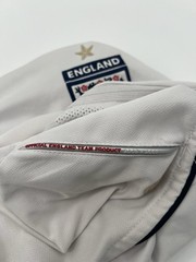 England 2005/2007 Home David Beckham #7 Authentic Umbro Jersey XL White Red Navy