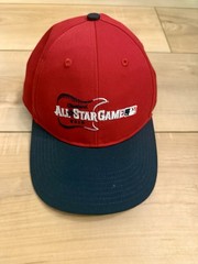Kids Cleveland Guardians All star Game Hat Red And Navy Adjustable