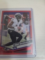 2023 Panini Clearly Donruss – Odell Beckham Jr. #4 Red /49