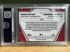 2024 Bowman Chrome International Impact Ohtani/Yamamoto PSA MINT 9