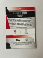 2025-26 Topps Chrome UEFA Club Competitions #136 Mohamed Salah X-Fractor