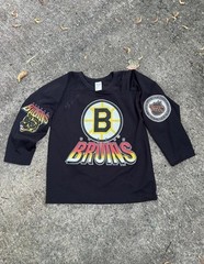 Vintage 1993 Boston Bruins CCM Jersey Unknown Signature Rare Medium
