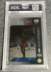 Rare ACETATE Michael Jordan 1997 Upper Deck UD3 Graded PSA 8 Near Mint Bulls