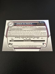2023 Bowman Chrome Prospects – Josue De Paula – /250 Purple Refractor #BCP-172