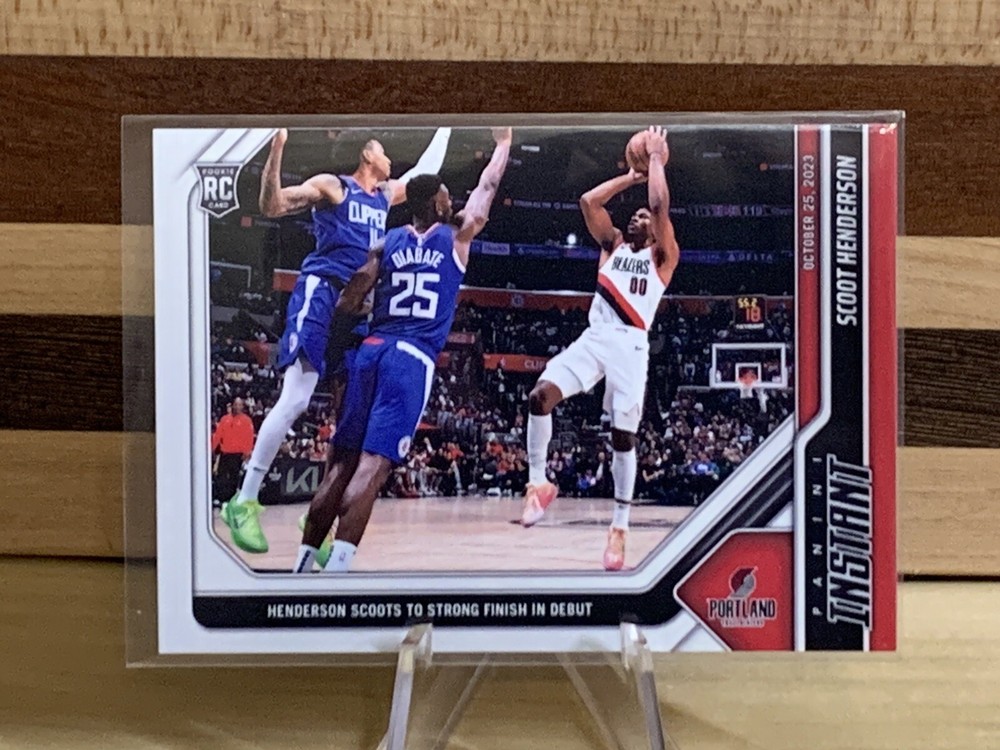 🔥📈 2023-24 Panini Instant NBA #7 SCOOT HENDERSON Debut RC Rookie SP /791 🏀🔥