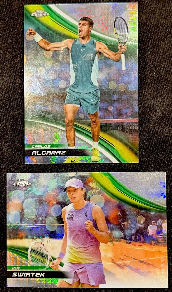 2025 Topps Chrome Tennis – Hyper / Shimmer / Silver Refractors Set Builder