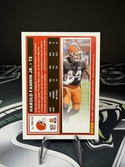 Harold Fannin Jr 2025 Donruss Rookies & Highlights Blue 4/10 Browns #DRH-64