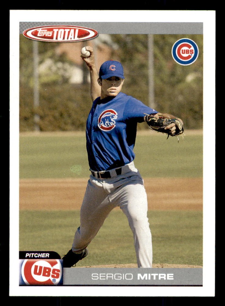 2004 Topps Total #740 Sergio Mitre Chicago Cubs