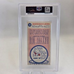 1969 Topps John Havlicek #20 PSA 5 EX Boston Celtics HOF Vintage Tall Boy Card