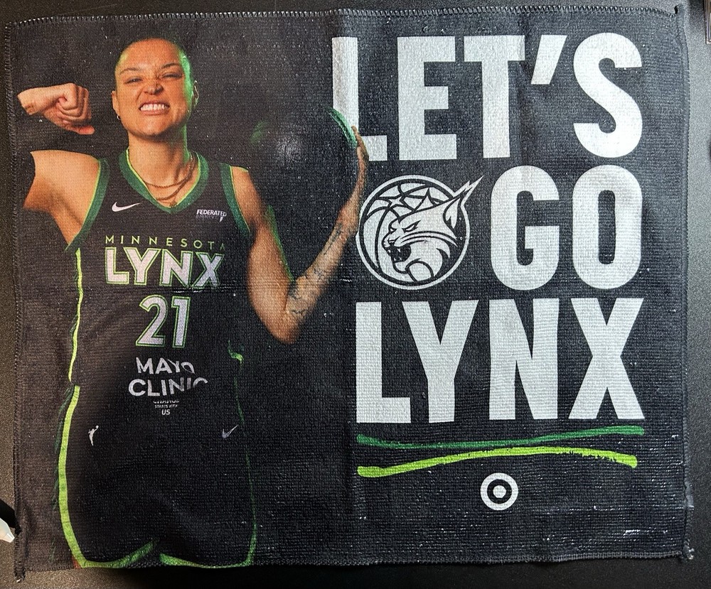 Minnesota Lynx Kayla McBride 2024 WNBA Playoff Rally Towel