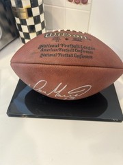 Dan Marino Signed Wilson NFL Football – HOF 12/12/1994 Dolphins Pitt Panthers
