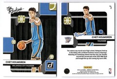 2022-23 Panini Donruss #2 Chet Holmgren The Rookies RC Oklahoma City Thunder
