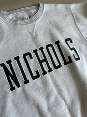 Vintage Gear For Sports Gray Grey Nichols-College Sweatshirt Crewneck Mens Sz M
