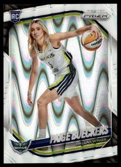 2025-26 Prizm WNBA White Seismic Prizms Variation Paige Bueckers Rookie Dallas