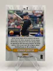 2026 Donruss Elite #2 Konnor Griffin Spellbound R Green Disco