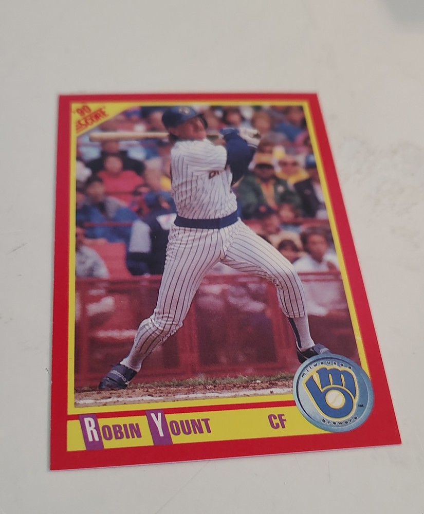 Robin Yount 1990 Score #320 MILWAUKEE BREWERS HOF