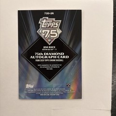 2026 Topps Chrome Jim Rice Autograph /99 75D-JR Diamond Red Sox