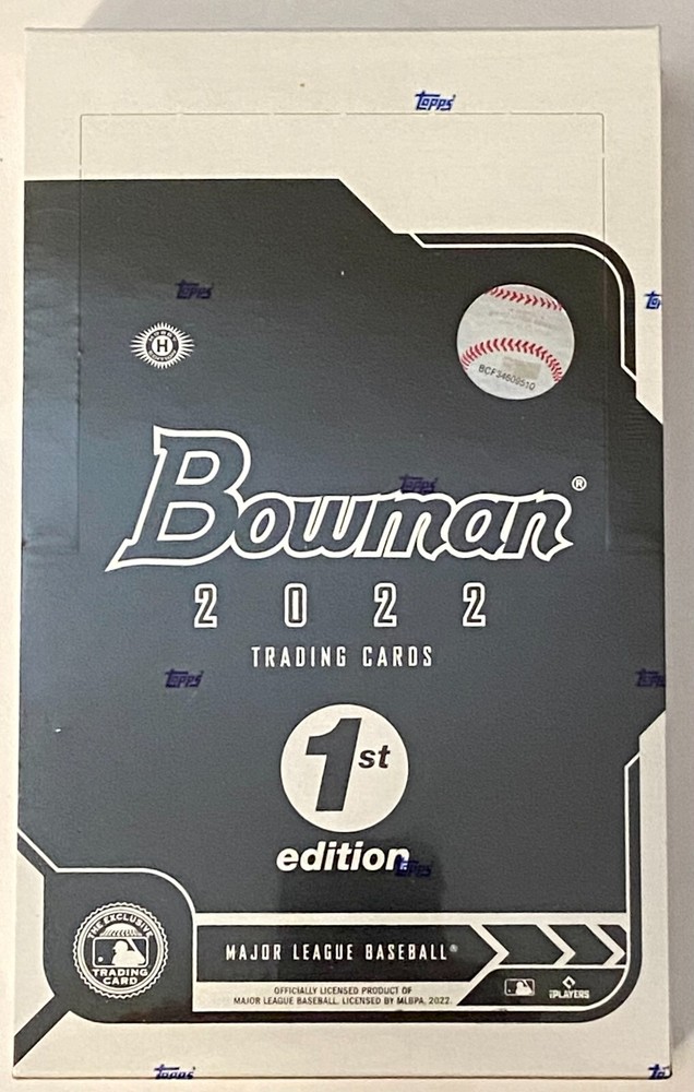 2022 Bowman 1st Edition Baseball Trading Cards – Hobby Box – Factory Sealed