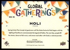 2026 Upper Deck Goodwin Champions #GG-10 Holi Global Gatherings