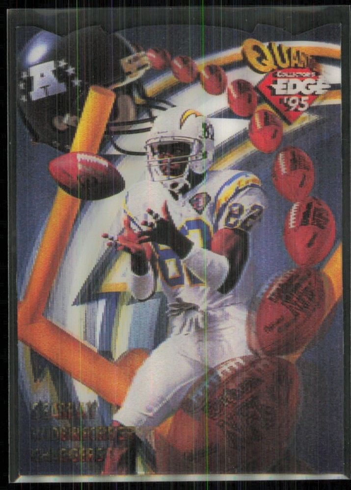 1995 Collector&rsquo;s Edge EdgeTech Quantum Motion Die Cut Mark Seay #17