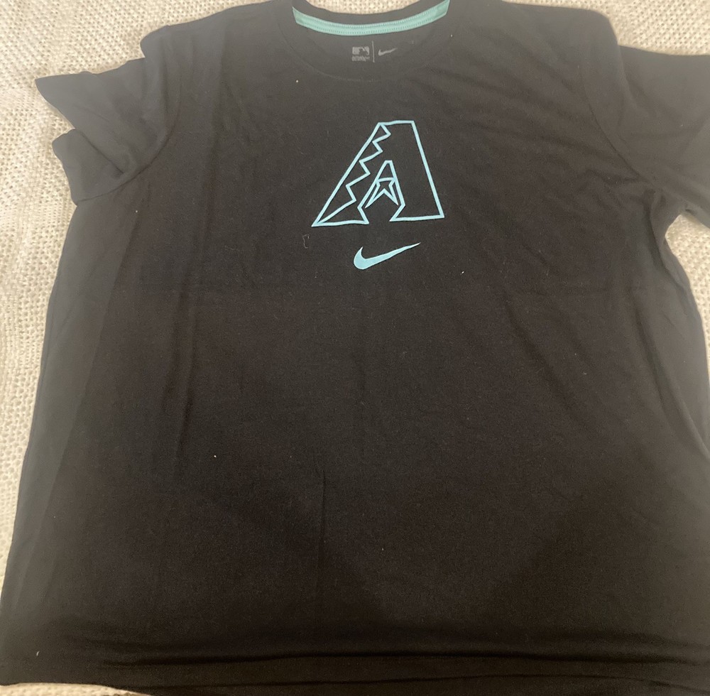Arizona Diamondbacks Nike Black T Shirt Adult XL NWOT