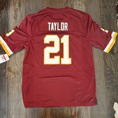 Nike Washington Commanders Sean Taylor #21 Men&rsquo;s L Burgundy/White/Gold NFL Jerse