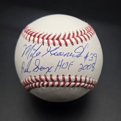 Mike Greenwell #39 Signed Rawlings OML Baseball “Red Sox HOF 2008” Inscribed JSA