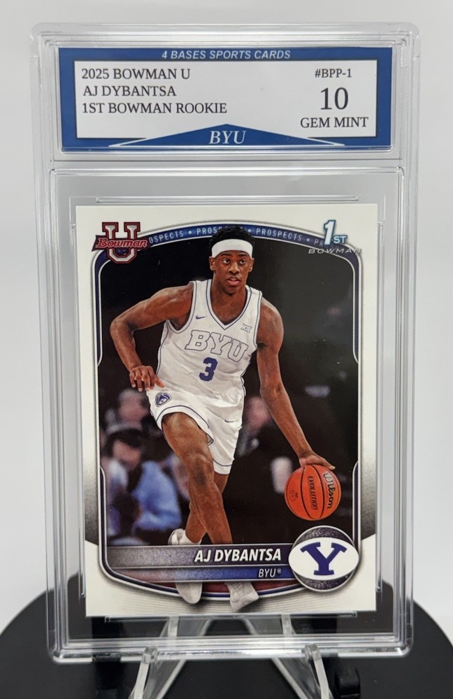 2026 Bowman U AJ Dybantsa 1st Bowman Rookie Card #DPP-1 Gem Mint 10