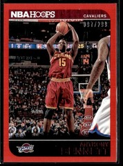 2014-15 Hoops #85 Anthony Bennett Red SN #97/299 Basketball Card 1202I