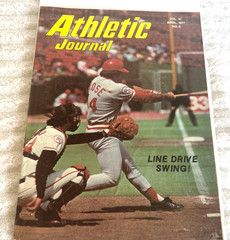 1977 APRIL ATHLETIC JOURNAL MAGAZINE – PETE ROSE FRONT COVER – E 6379