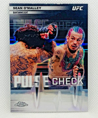 2026 Topps Chrome UFC Sean O&rsquo;Malley Pulse Check Refractor SP Insert PC-1