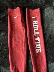 Nike Team Issued Alabama PLAYER EXCLUSIVE Dri-Fit Size XS Arm Sleeves 888726-XXX