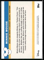 2025 Topps Disneyland 70th Anniversary Minnie Mouse 1955 Topps Disneyland Icons