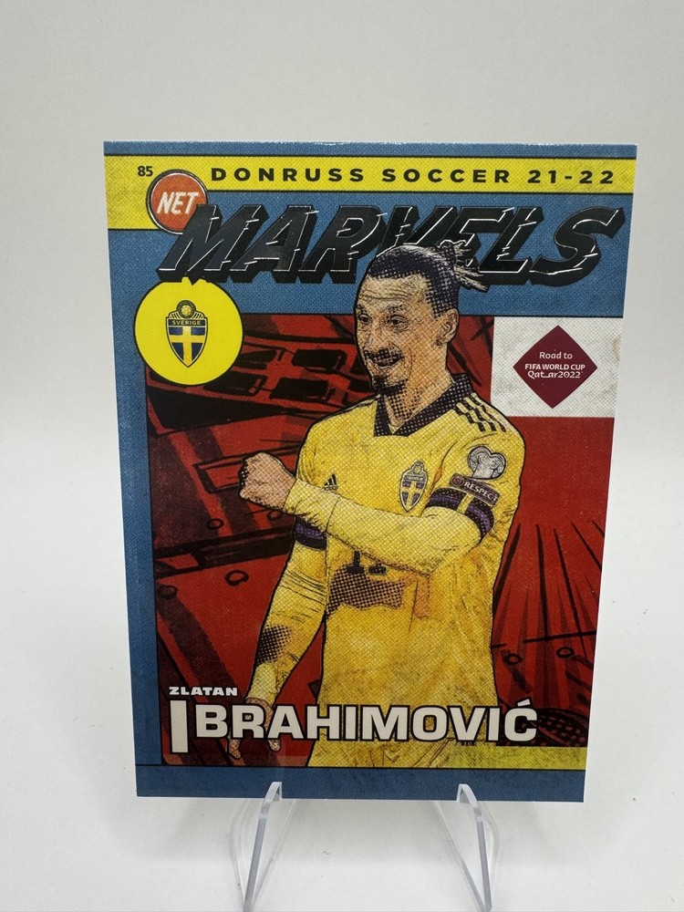 2021-22 Panini Donruss Road to Qatar – Net Marvels Zlatan Ibrahimovic #17