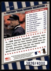 1998 Donruss #20 Jeff Bagwell FANtasy Team #/4000
