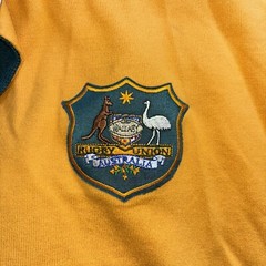 Vintage 2000s Australia Wallabies Rugby Shirt 3XL Canterbury Long Sleeve Jersey